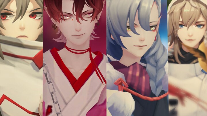 [Onmyoji MMD] Xiaoxiao Gujinguitongmaru brings the winter skin group to celebrate the New Year