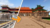 Tôi Xây Cổng Ngọ Môn của Kinh Thành Huế Trong Minecraft 1.19 | VCraft SMP