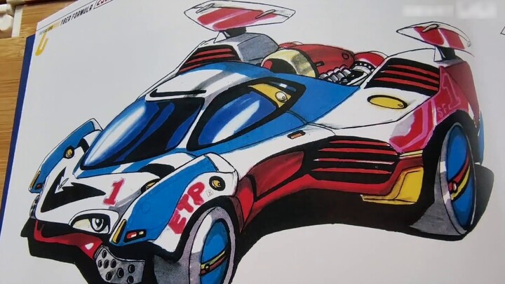 Painter "Shoji Kawamori": Animation "High Intelligence Formula" Mechanical Settings ③ (Settings No. 