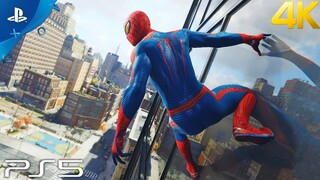 Spider-Man [PS5] vs Mysterio | Gameplay [4K HDR]