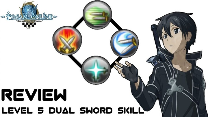 Review lv5 Dual Sword Skill - Toram Online T5 DS