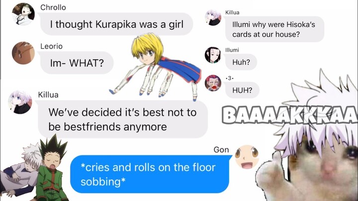 HxH Texts - Killua and Gon aren't Friends?!?!?!?