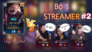 ZukaNoPro Quẩy Veres Đụng Độ Bộ 3 Streamer : Msuong + Thầy Giáo X + Hạ Mi Trên Rank Cao Thủ 95 Sao#2