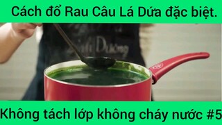 Cách đổ rau câu lá dứa đặc biệt không tách lớp không chảy nước phần 5