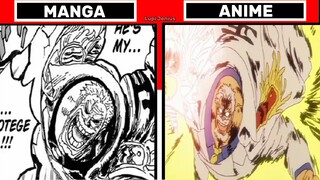 MANGA VS ANIME ONE PIECE EPISODE 1114