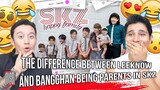 the difference between Leeknow and Bangchan being parents in skz | REACTION