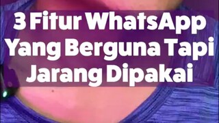 FITUR WHATSAPP YANG JARANG DIPAKAI   #shorts