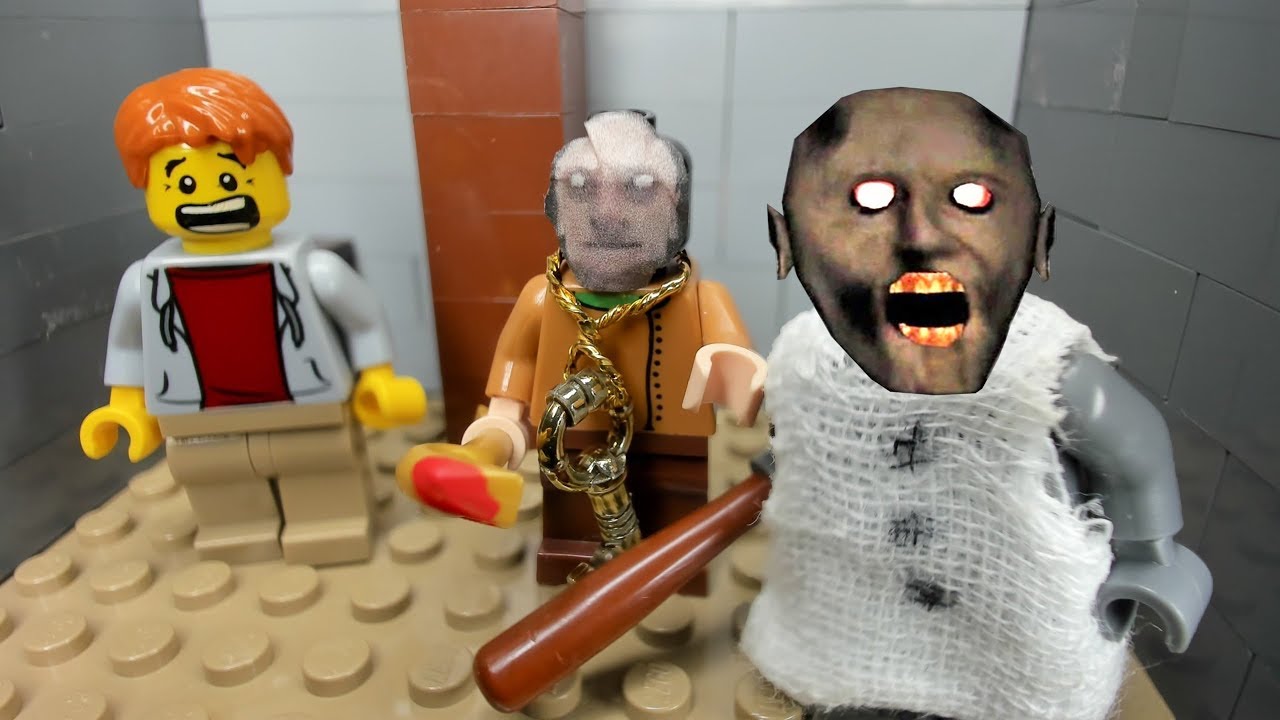 GRANNY 2 LEGO THE HORROR GAME ANIMATION: Scary Granny and Scary Grandpa Day  1 - Bilibili
