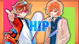 【星座拟人MEME】HIP  天秤&双子