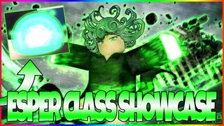 ESPER CLASS SHOWCASE IN RO-PUNCH MAN👊 (ROBLOX)