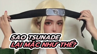 Về nhà thì thấy Tsunade thế này...