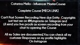 Catarina Mello course - Influencer Master Course download
