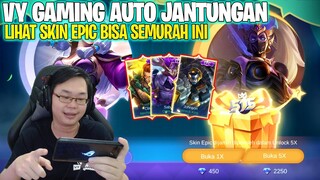 BORONG PARTY BOX 515 MOBILE LEGENDS! VY GAMING AUTO JANTUNGAN LIHAT SKIN EPIC SEMURAH INI!!!