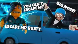 Escape Mr Rusty | ROBLOX | HINABOL AKO ANG LAKI NG ILONG !