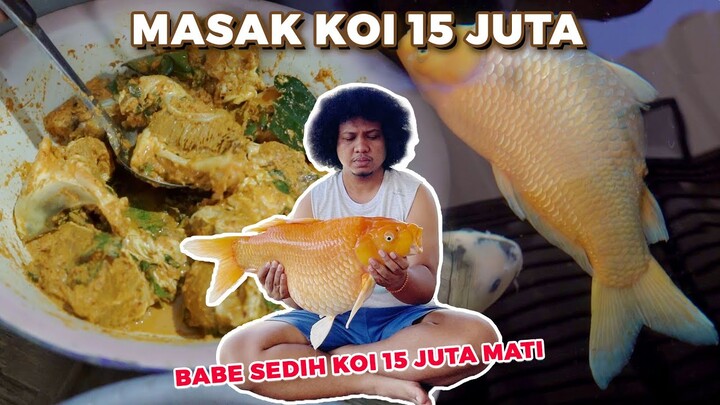 PART 1 - BABE SEDIH KOI 15 JUTA DI MASAK | BABE FISH