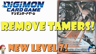 New Level 7 Digimon Actually Deletes Tamers!! Omnimon Zwart Defeat! (Digimon TCG Reveals)