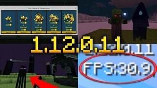 อัพเดท Minecraft 1.12.0.11 (Beta) - GamePlay | แก้ประสิทธิภาพของ FPS และแก้ไข Zombie Villager