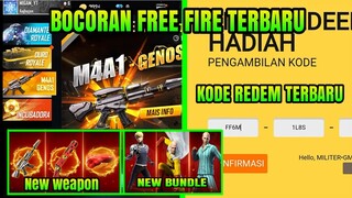 🔥 FREE FIRE - BOCORAN KODE REDEM TERBARU, WEAPON ROYALE TERBARU, BELI 1 GRATIS 2, ONE PUCMAN