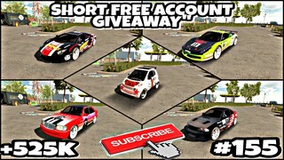 || Short Free Account Giveaway#155 || Car Parking Multiplayer 4.8.2