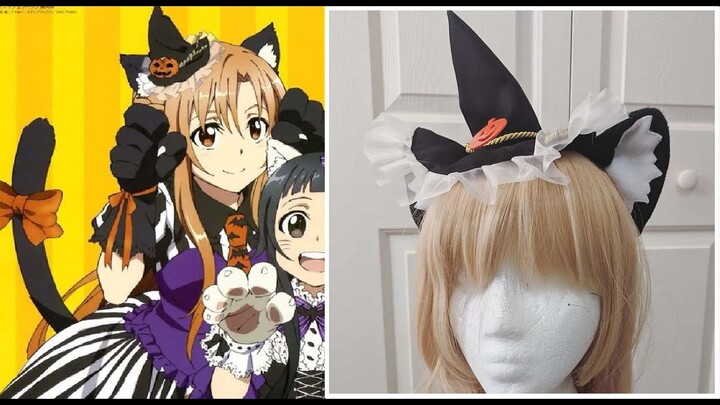 Halloween Asuna Yuuki [Sword Art Online] Cosplay Tutorial Part 2: Headdress