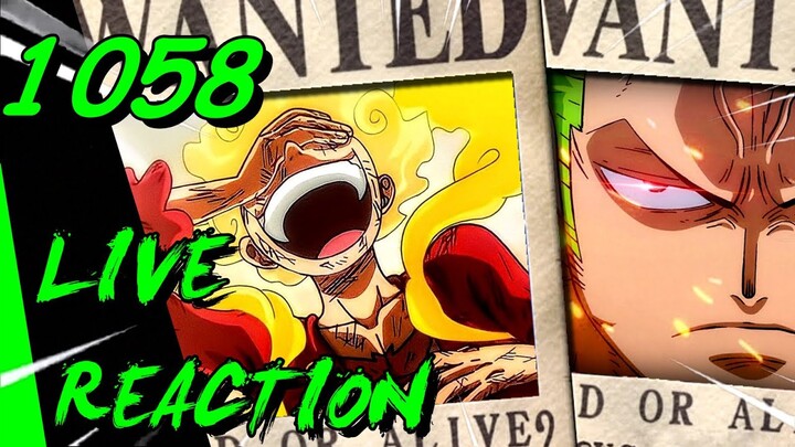 LES NOUVELLES PRIMES DES MUGIWARAS, MAIS C EST QUOI CE...  reaction live one piece 1058