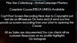 Max Van Collenburg Course ActiveCampaign Mastery download