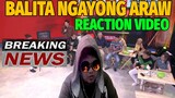 BALITA NGAYONG ARAW LIVE REACTION VIDEO