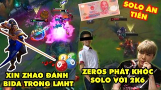 TOP khoảnh khắc điên rồ nhất LMHT 141: Xin Zhao đánh bida max hài, Zeros phát khóc solo ăn tiền 2k6