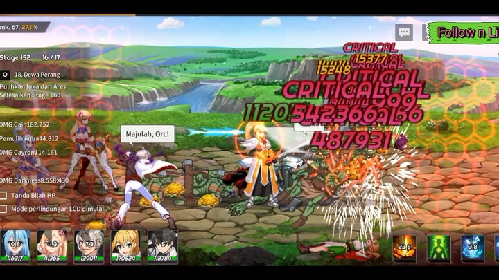 Sword Master Story'x Konosuba Gameplay Part 1|| Sword art online|| Konosuba Anime|| Indonesia
