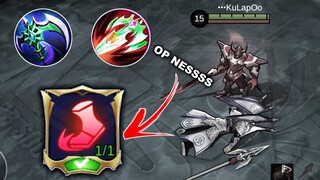 THIS EMBLEM IS SO OVER POWER WITH ARGUS | MOBILE LEGENDS