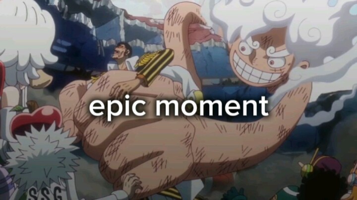 Luffy gear 5 vs kizaru