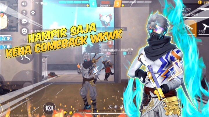 Terkadang Kita Juga Harus Selalu Respect Dengan Musuhnya.. Hampir Aja Kena Comeback Wkwk