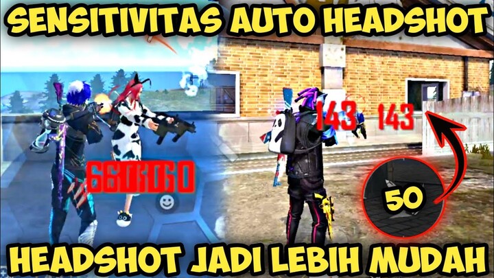 100% HEADSHOT 😎 SENSITIVITAS HEADSHOT TERBARU SETELAH UPDATE 😱 COCOK UNTUK SEMUA HP