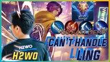 H2wo Ling To Much To Handle!!! | Top Global Ling H2wo - Mobile Legends Bang Bang