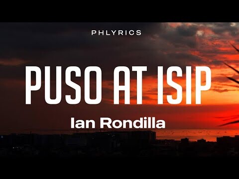 Ian Rondilla | Puso At Isip | Lyrics