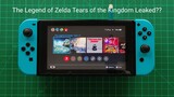 The Legend of Zelda Tears of The Kingdom Leaked?? 😅😅