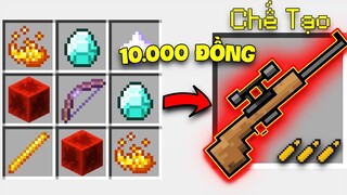 JAYGRAY CHẾ TẠO THÀNH CÔNG CÂY SÚNG NGẮM ĐỒ CHƠI TRONG MINECRAFT*TROLL NOOB ĐỂ ĐÒI LẠI TIỀN THIẾU NỢ