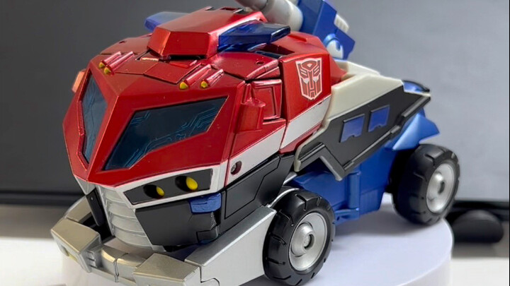 The conscience of 17 years ago! Transformers 08 animation Japanese version V-class Optimus Prime!