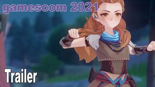 Genshin Impact - Aloy Gameplay Trailer gamescom 2021 [HD 1080P]