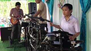 Lâu đài tình ái - Ca khúc slow hay hát để tặng đám cưới của bác trai - Drum Ni Ni Cover