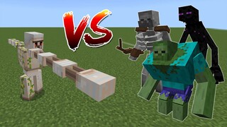 Helicopter Golem vs Mutant Mobs