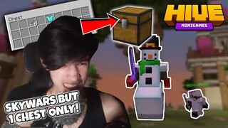 SKYWARS BUT 1 CHEST ONLY!? | HIVE SKYWARS (FILIPINO)