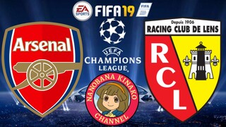 FIFA 19: UEFA Champions League | Arsenal 🏴󠁧󠁢󠁥󠁮󠁧󠁿 VS 🇫🇷 RC Lens (Group B)