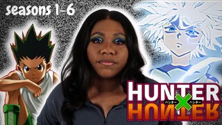 ANIME INSPIRED MAKEUP | HUNTER X HUNTER SEASONS 1-6 | HUNTER HUNTER RECAP | HXH | BEST OF | GIVEAWAY