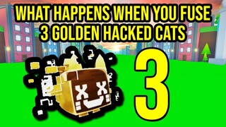 What Happens When You Fuse 3 Golden Hacked Cat in Pet Simulator X