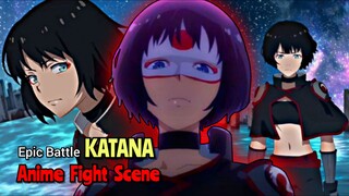 Anime Fight Scene | Epic Battle KATANA vs Harley Quinn SUICIDE SQUAD