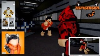 ZelTigerGirl 🐯 fights with @SpiderWasHere 🕷️ + Trying to wear a tiger suit on Roblox