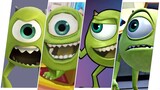 Mike Evolution of Wazowski in Games - Monsters Inc. - Pixar