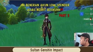 Review Akun Low Spender Alias Ngirit (Part 2) - Genshin Impact Indonesia