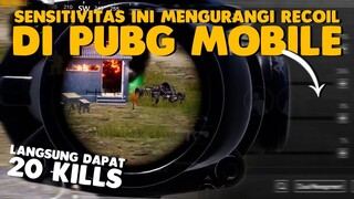 RAHASIA SPRAY NO RECOIL PUBG MOBILE MESKI GA MAIN 1 TAHUN! UPDATE SENSITIVITAS TERBAIK.